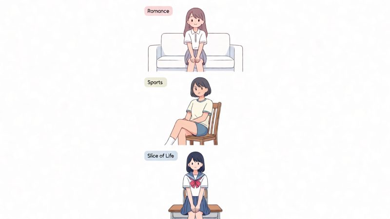 百合漫画的主要分类与风格流派 配图